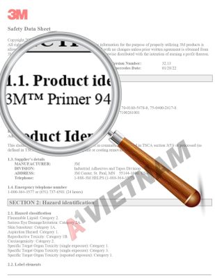 3M 94 Primer MSDS