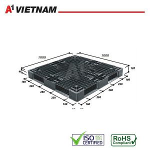 Pallet nhựa 1000x1000x120