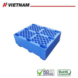 Pallet nhựa chân cốc