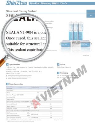 ShinEtsu Sealant 90N TDS