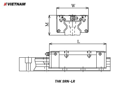 Sơ đồ thanh trượt THK