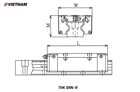 Sơ đồ thanh trượt THK