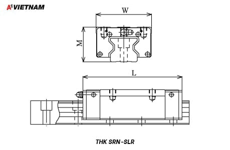 Sơ đồ thanh trượt THK