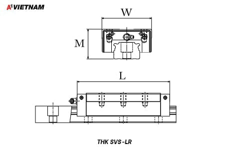 Sơ đồ thanh trượt THK