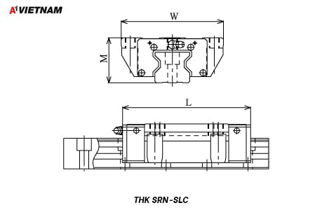 Sơ đồ thanh trượt THK