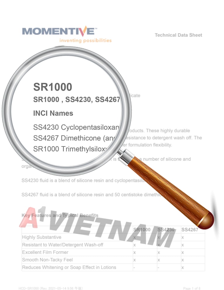 Momentive SR1000- Phân phối chính hãng tại Việt Nam