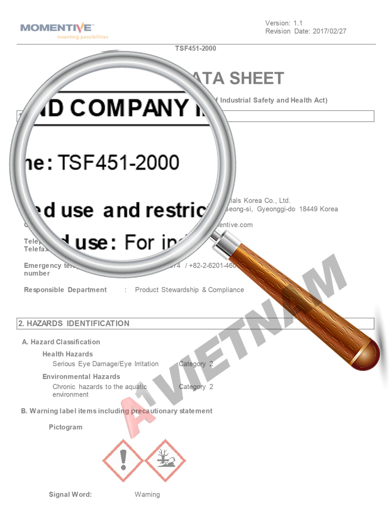 Dầu Momentive TSF 451