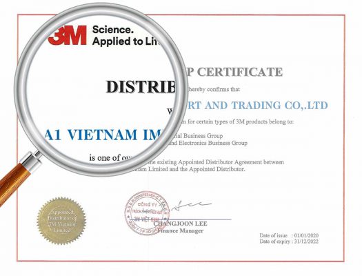 Chứng Nhận Đại Lý Các Sản Phẩm 3M Tại Việt Nam