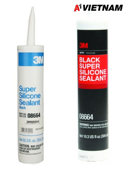 3M Black Super Silicone Seal 08664