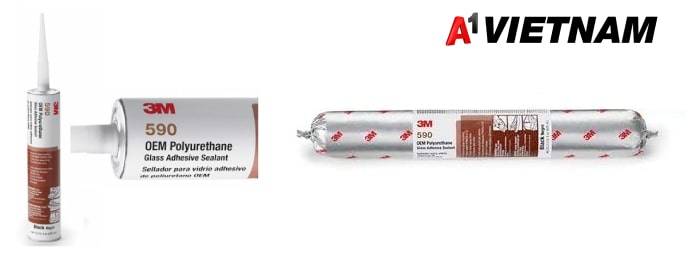 3M OEM Polyurethane Glass Adhesive Sealant 590