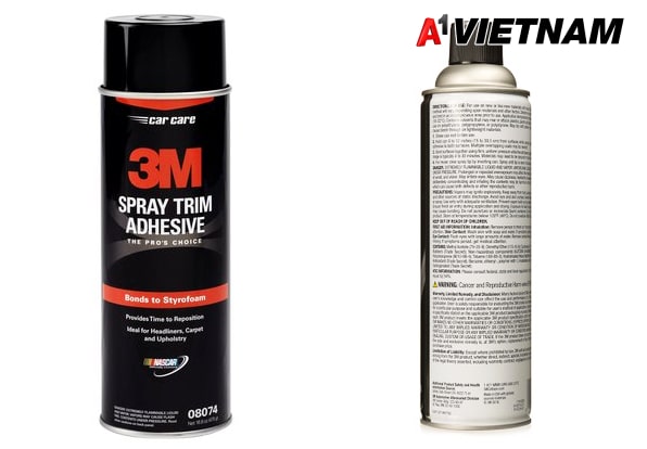 3M Spray Trim Adhesive Clear PN 08074