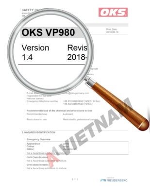 OKS VP980 SDS