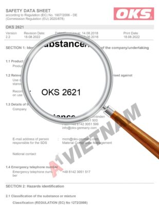 OKS 2621 SDS