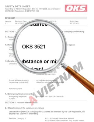 Dầu OKS 3521 SDS