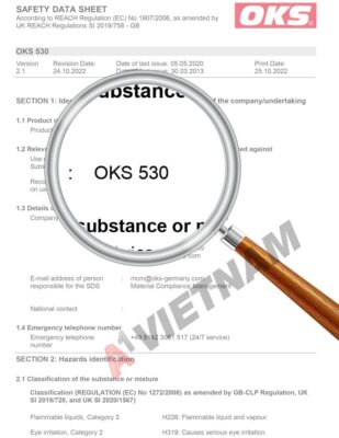 OKS 530 SDS