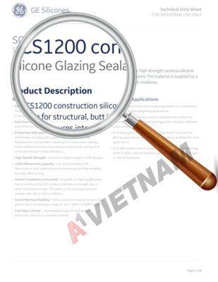 GE 1200 Silicone Construction Sealant SDS