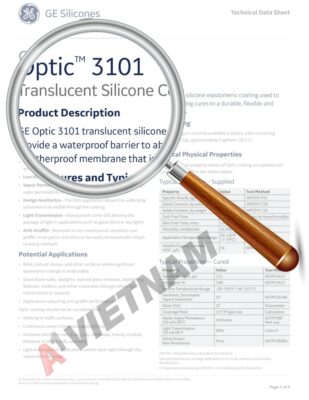 GE Optic 3101 Translucent Silicone Coating SDS