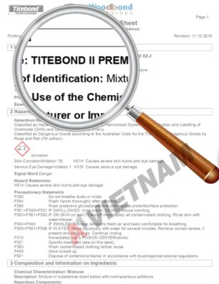 Keo Titebond II Premium Wood SDS