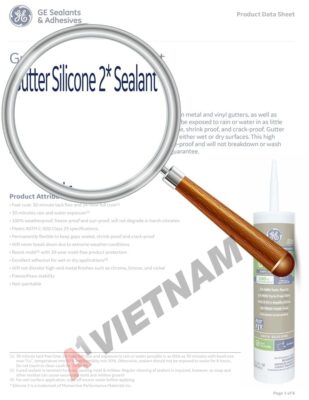 GE Gutter Silicone 2 Sealant TDS