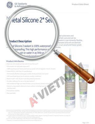 GE Metal Silicone 2 Sealant TDS