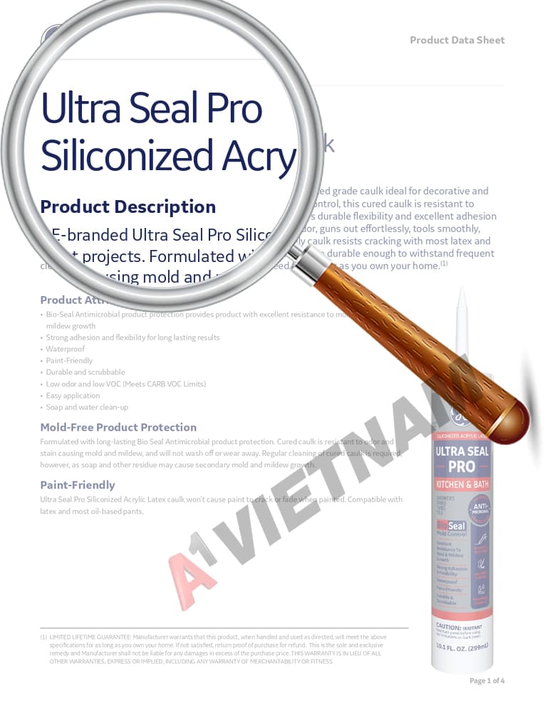 Keo GE Ultra Seal Pro Caulk Long Nguyễn