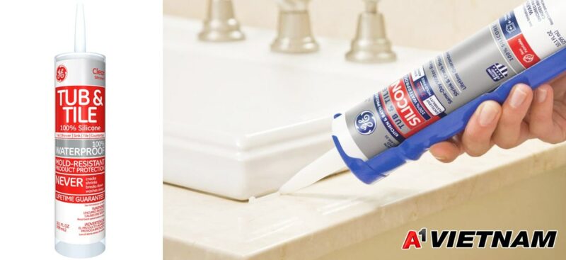 Keo GE Tub &Tile Silicone 1 Sealant